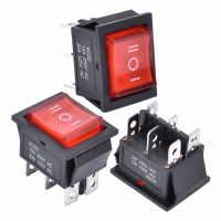 hot！【DT】 APIELE 3Pcs 3 Position Rocker Toggle DPDT 6 Pin 125V/10A 250V/16A ON-Off-ON with KCD2-203N