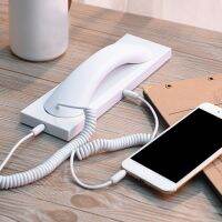 【CW】 Receiver Handset Smartphone Call Headset 3.5mm Landline Microphone