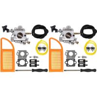 2X BR 600คาร์บูเรเตอร์กรองอากาศการใช้ Carb Repower Kit สำหรับ Stihl BR500 BR550 BR600กระเป๋าเป้สะพายหลัง Blower Leaf Blower Parts