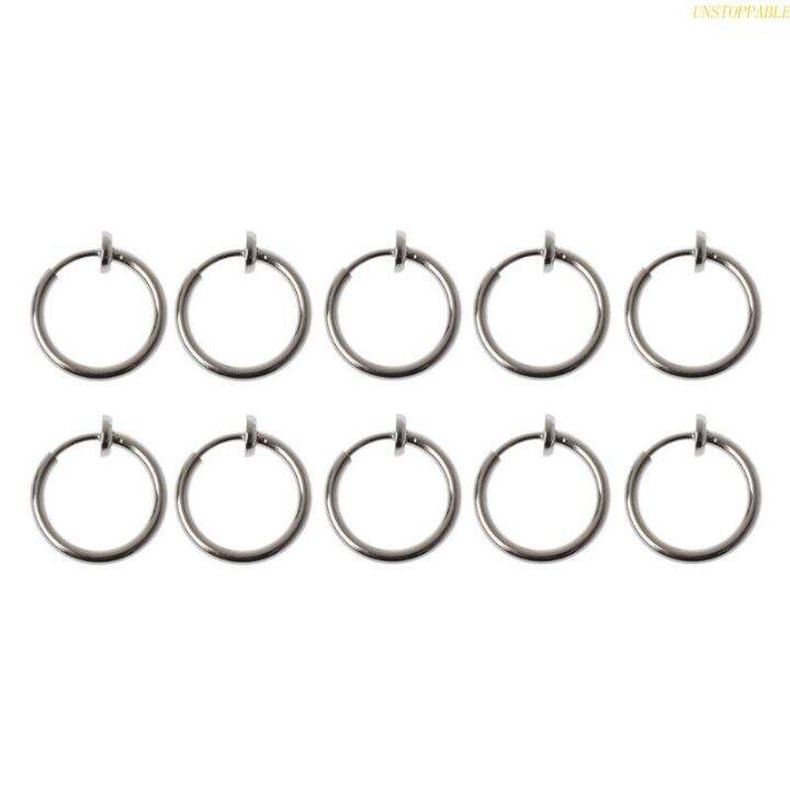 blg-10pcs-sliver-no-ear-hole-diy-clip-on-circle-hoop-earrings-converters-for-earring-july