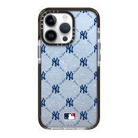 เคสป้องกันทีพียูอ่อนเคสระยิบระยับแบบใสสำหรับผู้หญิง New York MLB เคสกากเพชรสำหรับ iPhone 15 14 13 12 11 Pro Max