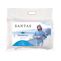 SANTAS หมอนกอด รุ่น DACRON® RESILIENCE™  ขนาด 18x50 นิ้ว พร้อมปลอกหมอนในแพ็คแบบคละลาย