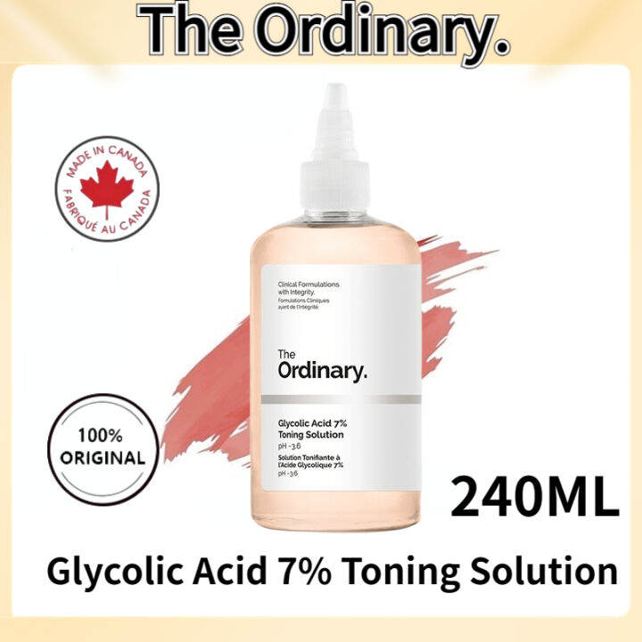 The Ordinary Glycolic Acid 7 Toning Solution glycolic acid toner