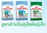 Royal Canin อาหารลูกสุนัข พันธุ์เล็ก ชนิดเม็ด (MINI PUPPY) 1kg.-800g.