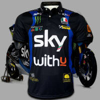 เสื้อโปโล โมโตจีพี Polo MotoGP Sky Racing เสื้อโปโลโมโตจีพี ทีม สกาย เรสซิ่ง #MG0029 รุ่น ลูก้า มารินี่#10 ไซส์ S-5XL