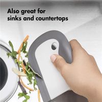 Dining Plate Rubber Scraper Stove Dirt Decontamination Scraper Cake Cream Baking Clean Tool Multifunctional Bathroom Kitchenware