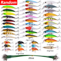 【cw】Random Bait High Quality 3-10 Pieces Of Random Soft Bait, Swimming Bait, Popper Bait, Pva, Crank Bait, Artificial Bait 【hot】