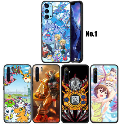 WA1 Anime Digimon อ่อนนุ่ม Fashion ซิลิโคน Trend Phone เคสโทรศัพท์ ปก หรับ Realme Narzo 50i 30A 30 20 Pro C2 C3 C11 C12 C15 C17 C20 C21 C21Y C25 C25Y C25S C30 C31 C33