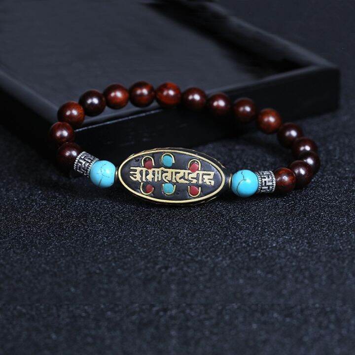 8-mm-sandalwood-turquoise-prayer-beads-bracelet