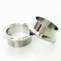 16mm Pipe OD Butt Weld x1.5 Tri Clamp SUS 304 Stainless Steel Sanitary Fitting Coupling Home Brewing Beer Wine