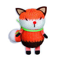 [คูปองลดเพิ่ม+เงินคืน] 4M  French Knitting Fox Doll ชุดของเล่น ถักตุ๊กตาหมาป่า พร้อมอุปกรณ์การเล่นอื่นๆ ของเล่นเสริมทักษะ การประดิษฐ์