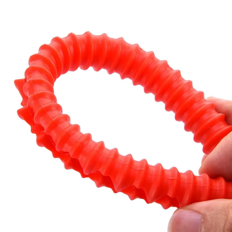 Red Silicone Oven Rack Guards Silicone Insulation Clip Strip