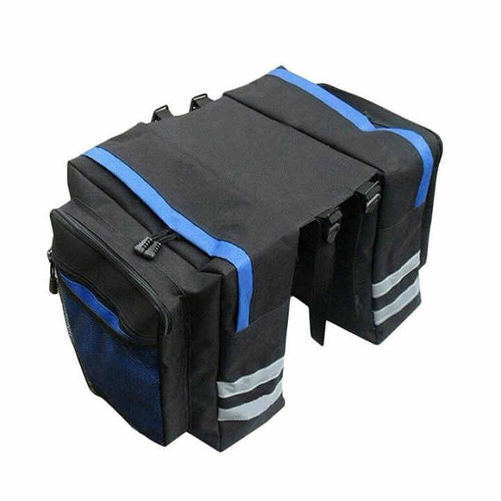 2021MTB Bicycle Carrier Bag Rear Rack Bike Trunk Bag Luggage Pannier Back Seat Double Side Cycling Bycicle Bag Durable Travel