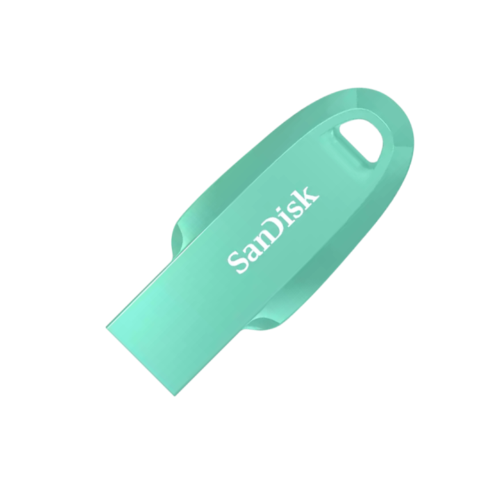 sandisk-ultra-curve-usb-3-2-gen-1-256gb-แฟลชไดร์ฟ-สีเขียวมิ้นท์-ของแท้-ประกันศูนย์-5-ปี