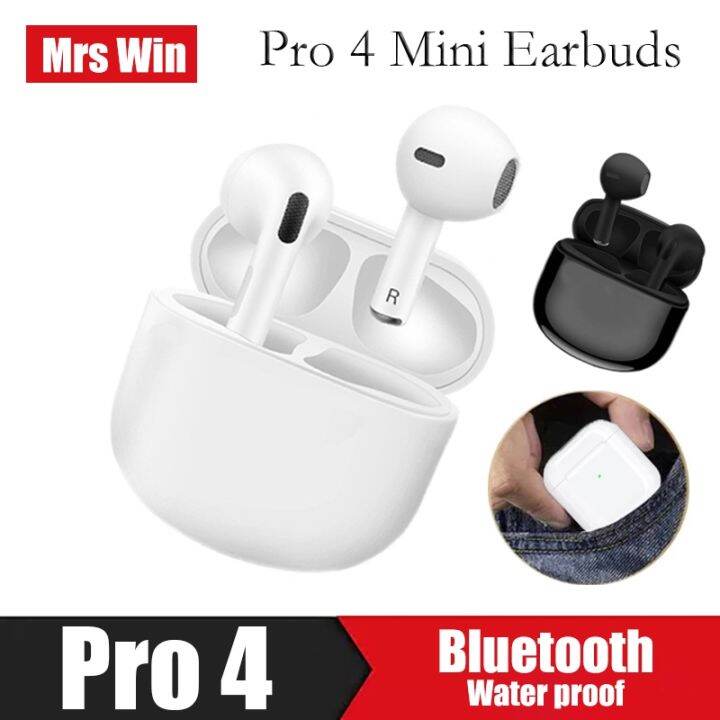 orange-home-earphone-cover-พ็อดมือโปร4-pro4หูฟังบลูทูธไร้สาย9d-สเตอริโอเบสหูฟัง-tws-ชุดหูฟังไมโครโฟนกีฬาขนาดเล็กสำหรับหูฟังเอียร์บัดโทรศัพท์มือถือ