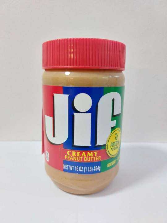 Jif Creamy Peanut Butter Glutenfree 454g (EXP.10/26/2024) Lazada PH