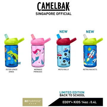 CamelBak Eddy+ Kids Stainless Steel Bottle - 0.4L- Modern Mermaids