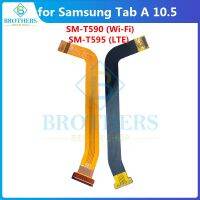 สายดิ้นหน้าจอสําหรับ Samsung Galaxy Tab A 10.5 SM-T590 T595 LCD Flex Cable Ribbon สําหรับ SM-T595 เชื่อมต่อชิ้นส่วนโทรศัพท์ LCD ทดสอบ