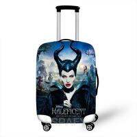 [Koala Travel] ดิสนีย์ Maleficent ฝาครอบป้องกันกระเป๋าเสื้อผ้ากระเป๋าเดินทางหนายืดหยุ่นปกป้องถุงหูรูดเคสเดินทางลายการ์ตูน