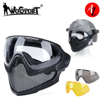 Gas Mask For Airsoft Costume Halloween CS Cosplay Full Face