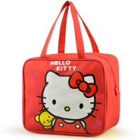 ┇✕✻ Sanrio Hello Kitty insulated lunch box bag cute Melody thickened waterproof lunch bag cartoon children 39;s handbag insulated bag