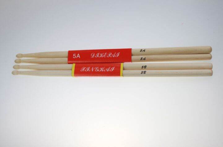 24pcs-of-maple-wood-oval-tip-drum-sticks-5a-5b-7a-drumsticks-16-inch-length-wholesale-pice