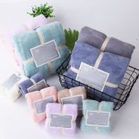 ✲ 2 pcs/lot fluffy soft high density coral fleece beach blanket water absorbent bathrobe baby bath towel kids travelling rugs