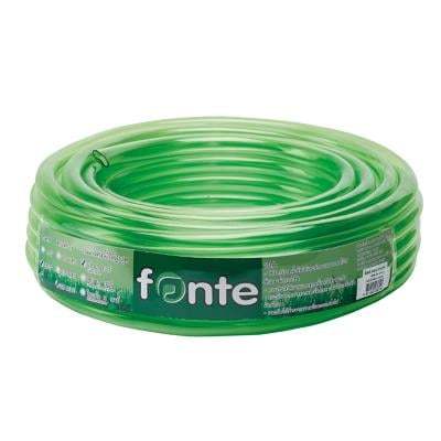 "โปรโมชั่น"สายยางใส FONTE ขนาด 5/8 นิ้ว x 20 เมตร สีเขียวใส"ส่งด่วนทุกวัน"