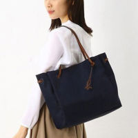 【ZNBY】Large Capacity Ladies Shoulder Bag Handbag Simple Travel Bag Lock Tote Bag