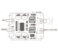 TPA3118เครื่องขยายเสียงดิจิตอลโมดูล1X60W 1X30W DC8-24V PBTL โมโนเครื่องขยายเสียงดิจิตอลบอร์ด