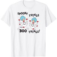 HOT ITEM!!Family Tee Couple Tee Mens Clothing Dr. Seuss Halloween Spooky Boo Things T-Shirt