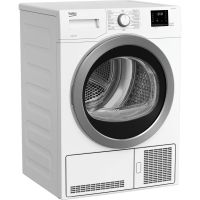 Beko เครื่องอบผ้า DU1013GXW Condense 10 กก. 15 โปรแกรมการอบผ้า  ลดรอยยับอัตโนมัติ+ ขาตั้ง