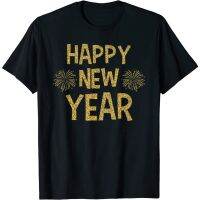 ราคาถูกเสื้อยืดแฟชั่น ลาย Happy New Year Clothing Boho Rainbow ปีใหม่ 2023 พรีเมี่ยม สําหรับผู้ชาย ผู้หญิงS-5XL