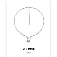 [COD] Original Resin Alloy Necklace Womens 2022 New Hip Hop Clavicle Chain Fashion