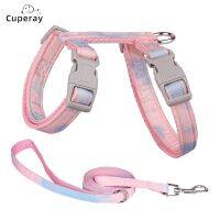 Adjustable Cat Harness and Leash SetPet Harness Set with Cute Bow Decoration To Prevent Break Free Go Out for Cat Puppies Walks