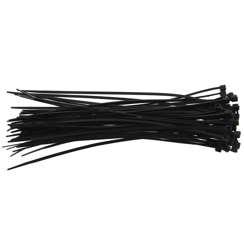 ACT 14" Long Standard Zip Ties Black 1000 Pack Cable Management ACT1450B x10 