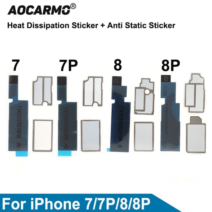 aocarmo-สำหรับเมนบอร์ด7-7p-8-8p-8-plus-การนำความร้อนกระดาษแกรไฟต์สติกเกอร์เคสระบายความร้อนป้องกันสติกเกอร์ไฟฟ้าสถิตย์