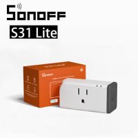 Quick To Pair Wall Plug Control Devices With Voice Us Type Remotely Control Sonoff S31 Smart Plug Smart Home System