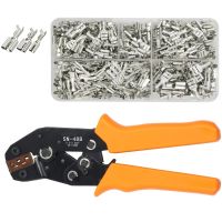 SN-48B Wire Crimping Pliers 0.5-2.5mm2 20-13AWG Precision Jaw With Box TAB 2.8 4.8 6.3 Terminals Sets Electrical Hand Tools