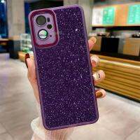 สำหรับ C11 Realme OPPO C12 C35 C15 C20 C25 C21Y C25Y C25S C30 C31 C33กรอบเคสมือถือสีแมทกากเพชรที่คลุมโทรศัพท์ป้องกันกล้อง