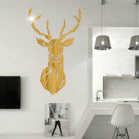 3D DIY Decor Deer Home Living Room Decorative Sticker Wall Acrylic Stickers