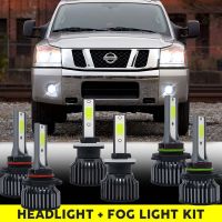 ชุดหลอดไฟตัดหมอก led สําหรับ nissan titan 2004-2015 hb3 hb4 Accessories