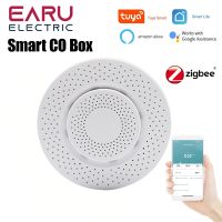 Tuya Zigbee Air Box Quality CO Carbon Monoxide Detector Tester Automation Alarm Works with Smart Life App for Alexa Google Home