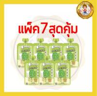 Peachy พีชชี่ แพร์บด (สำหรับเด็ก 6 เดือน) 110g แพ็ค 7 ถุง