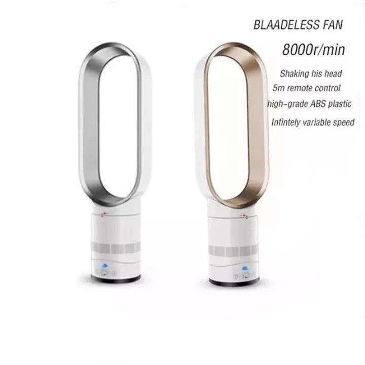 Bladeless Electric Fan with Oscillation and 30 120 Minute Timer Lazada PH