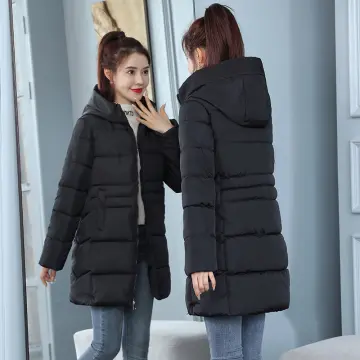 Plus Size Korean Padded Long Winter Jacket (EXTRA BIG SIZE