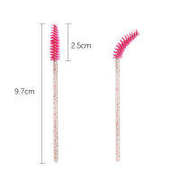 400Pcs Disposable Crystal Eyelash Brush Mascara Wands Applicator Grafting Eyelash Comb Beauty Makeup Tool Eye Lash Brush