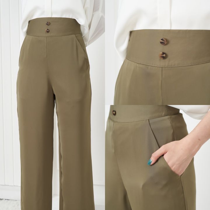miss-office-hot-sale-กางเกงเอวสูงขายาว-แต่งกระดุม-2เม็ด-ผ้าพริ้วเก็บหน้าท้อง-mp-081