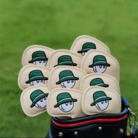 [11GOLF] MALBON GOLF IRON HEAD COVER  10 Pcs. (4 5 6 7 8 9 PW AW SW X) MT-MB-IRON-2