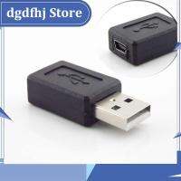 Dgdfhj Shop High Speed Mini USB B 5 Pins Female Jack to USB A 2.0 Male Connector Adapter  Extended Cable